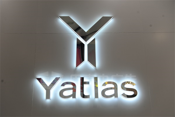 水晶底背發(fā)光字